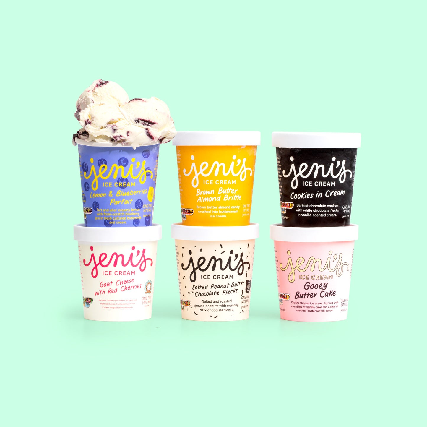 Gluten-Free Collection Pint Bundle Jeni's Splendid Ice Creams