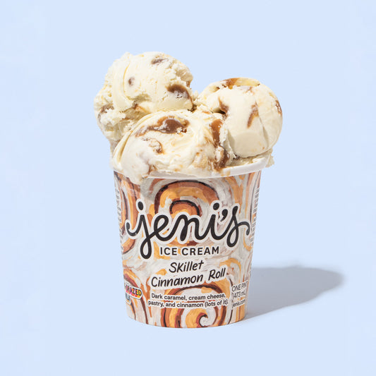 Skillet Cinnamon Roll Pint Jeni's Splendid Ice Creams