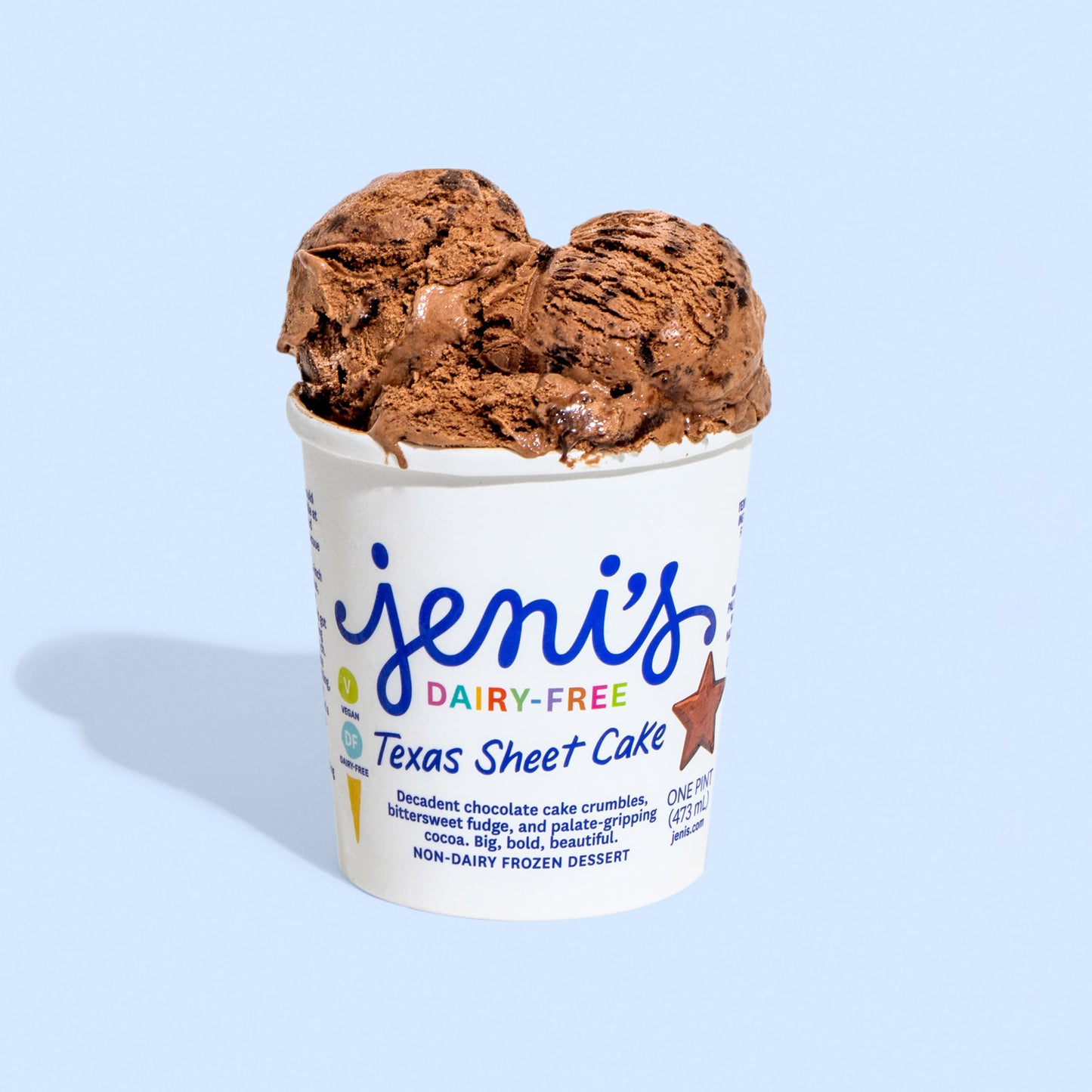 Texas Sheet Cake Pint Jeni's Splendid Ice Creams   