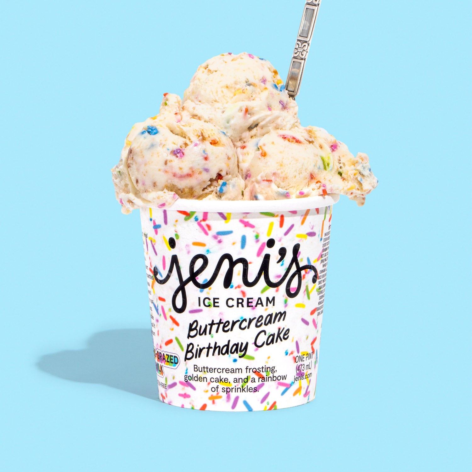 Buttercream Birthday Cake Pint Jeni's Splendid Ice Creams   