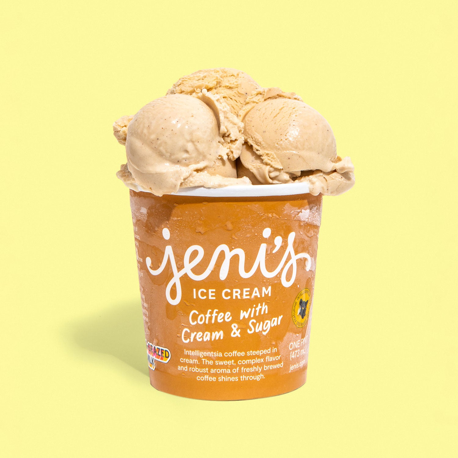 Coffee with Cream & Sugar Pint Jeni's Splendid Ice Creams   