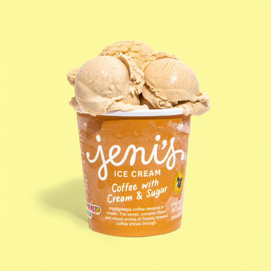 Coffee with Cream & Sugar Pint Jeni's Splendid Ice Creams