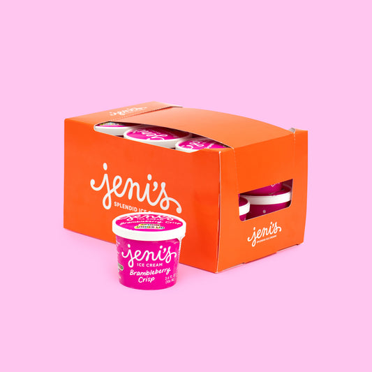 Brambleberry Crisp Street Treats (12-pack) Pint Bundle Jeni's Splendid Ice Creams